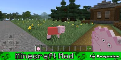 Pepa pig Minecraft Mod पोस्टर