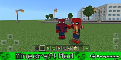 Spider-Man Minecraft Mod स्क्रीनशॉट 1