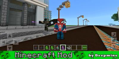 Spider-Man Minecraft Mod ảnh chụp màn hình 3