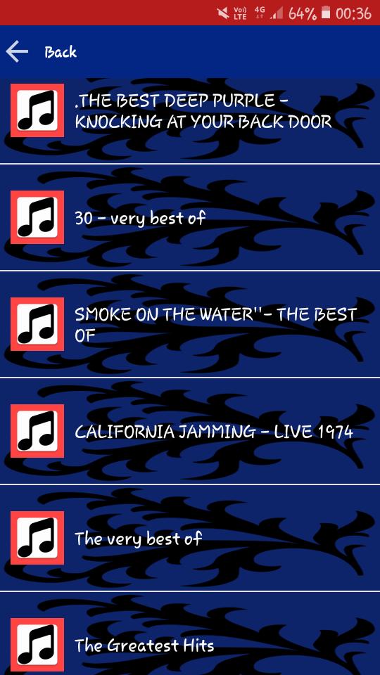 Deep Purple 30 Very Best Of For Android Apk Download