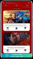 CID TV Show App imagem de tela 1