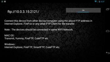 FTP Server(WIFI File Transfer) capture d'écran 1