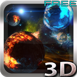 Deep Space 3D Free أيقونة
