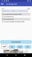 برنامه‌نما Alabama DMV Permit Test 2022 عکس از صفحه