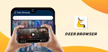 Deer Browser Lite: Free, Light & Safe Browser 📺