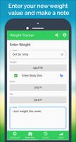 Weight Tracker capture d'écran 2