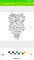 Coloring Book Mandala And Animals screenshot 1