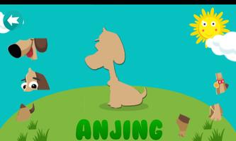 Game Puzzle Binatang पोस्टर