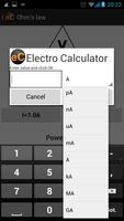 Electro Calculator capture d'écran 2