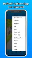 Default Gallery App for Android imagem de tela 2