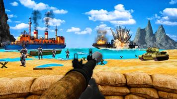 Call of Beach: Defense War اسکرین شاٹ 2
