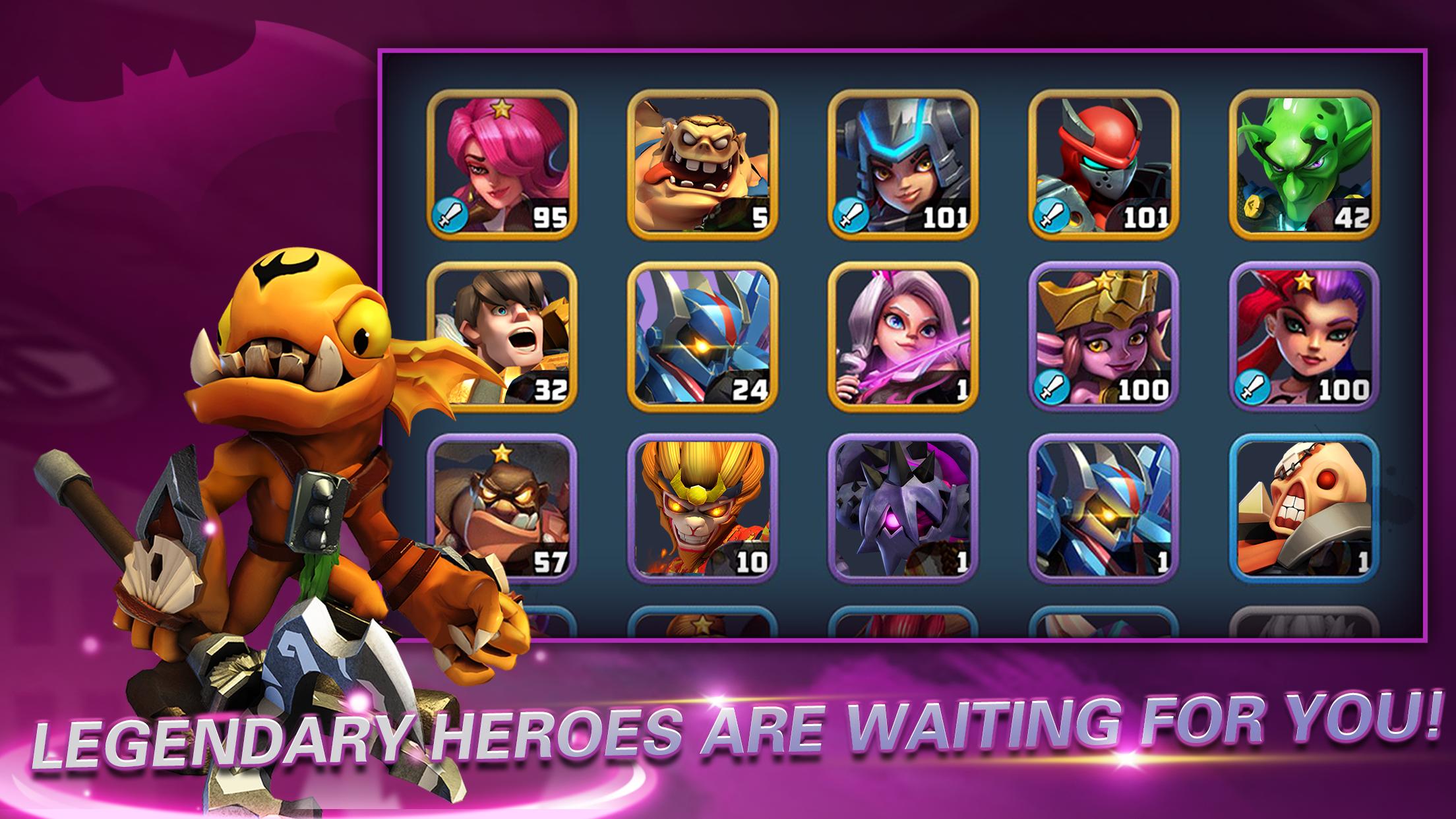 Android 用の Heroes Brawl Monster Clash Defense Zombies Apk をダウンロード Android 用の Heroes Brawl Monster Clash Defense Zombies Apk をダウンロード
