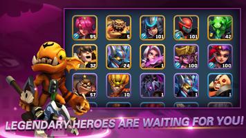 Heroes Brawl: Monster Clash - Defense Zombies স্ক্রিনশট 3