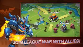 Heroes Brawl: Monster Clash - Defense Zombies پوسٹر