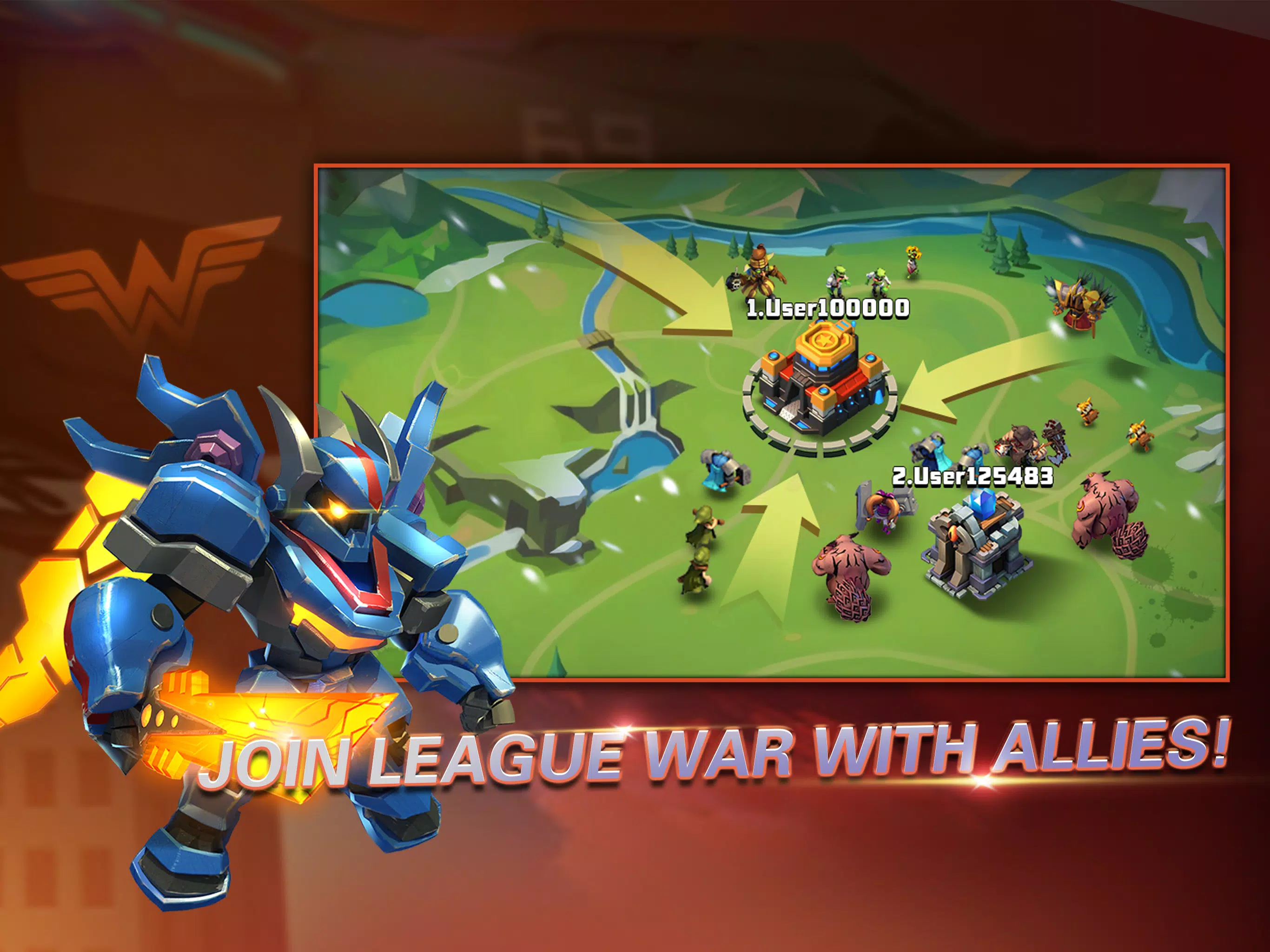 Heroes Brawl: Monster Clash - Defense Zombies APK for Android Download