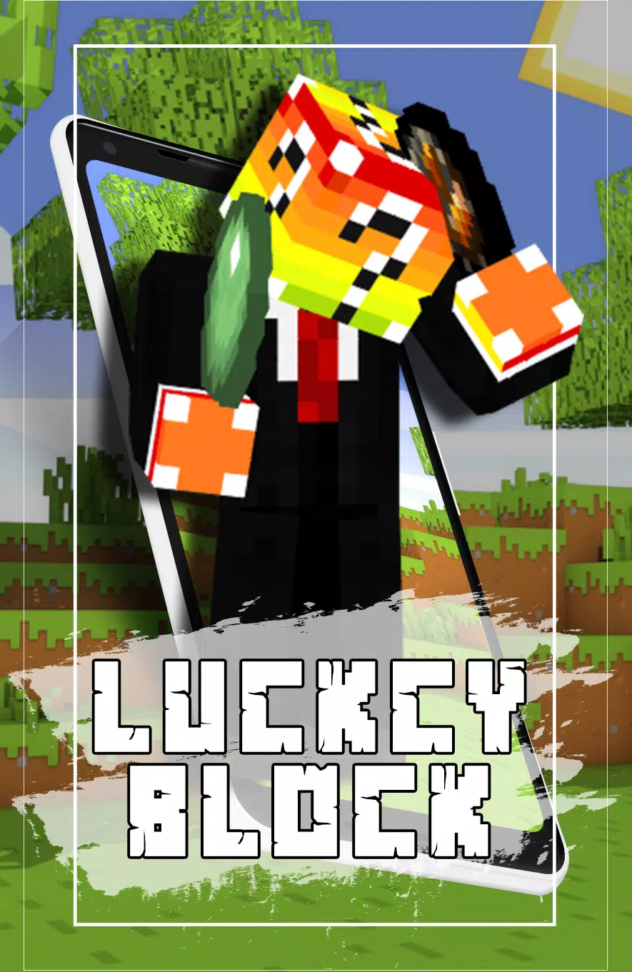 Lucky Block Minecraft Skin