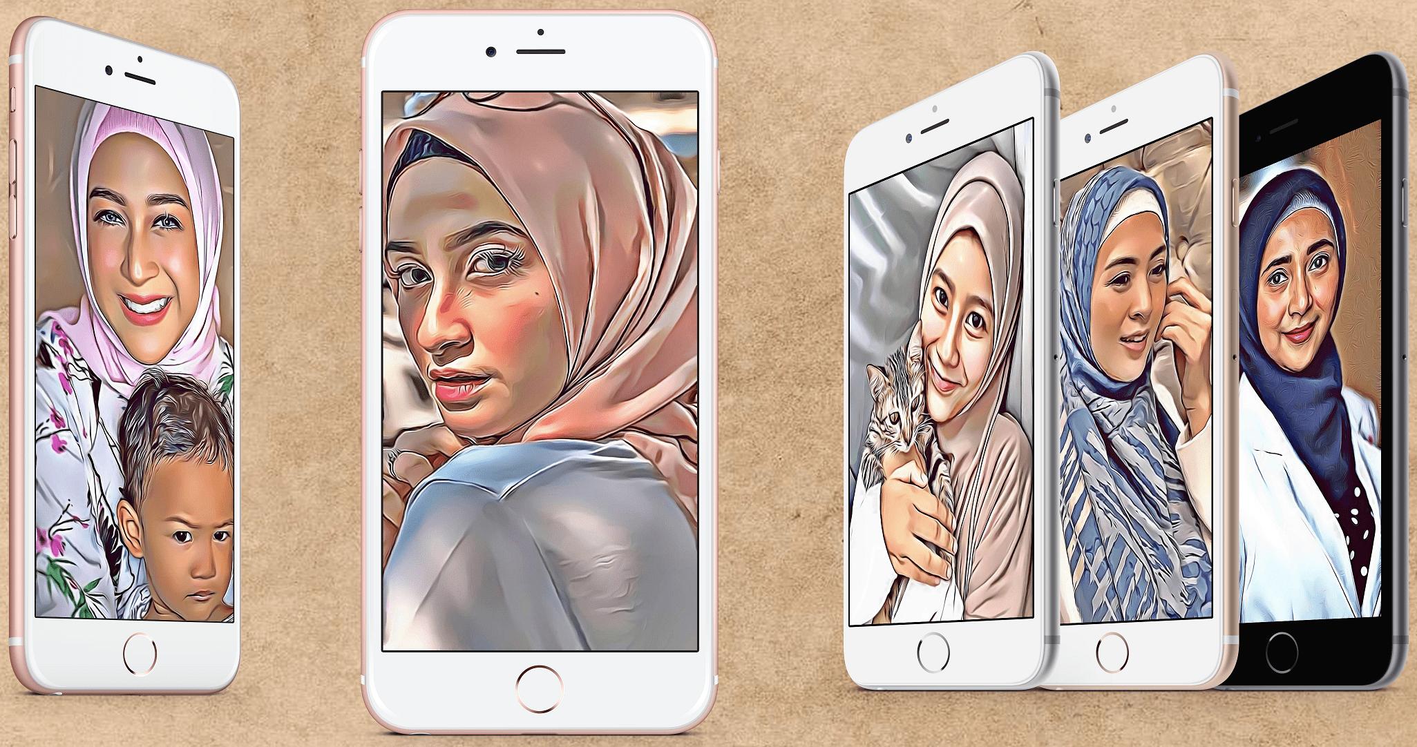 Android용 Muslimah Cartoon Wallpaper APK 다운로드