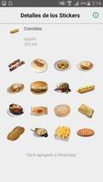 Stickers de comidas y bebidas  اسکرین شاٹ 2