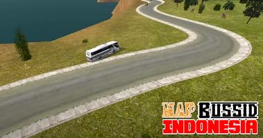 Map Bussid Indonesia ポスター