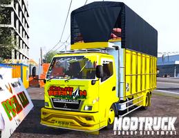 Mod Bussid Truk Giga NMR81 Cartaz