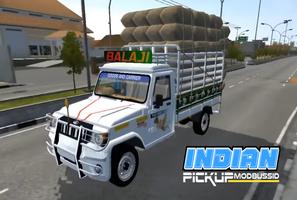 Indian Pickup Mod Bussid capture d'écran 1
