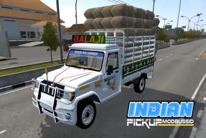 Indian Pickup Mod Bussid imagem de tela 1
