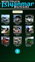 Mod Bussid Truck Myanmar imagem de tela 1