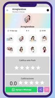 Stickers lindos para Chicas -  screenshot 1