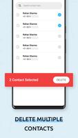 Delete Multi Contacts - Merge اسکرین شاٹ 1