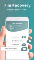 Restore Deleted Photos: Recover Videos & Pictures الملصق