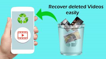 Deleted video recovery and restore deleted video پوسٹر