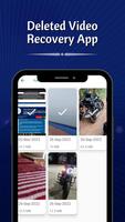 Deleted Video Recovery App Affiche