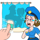 Police farce DOP:jeu d'effacer icône