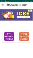 ICSE/ISC Previous Papers poster
