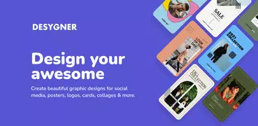 Desygner：平面設計製作及編輯工具