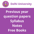 Delhi University Exam Material icône