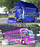 Mod Truk Bussid Sumber Barokah 海報