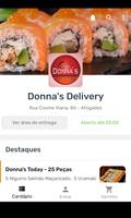 Donna's Temakeria Delivery الملصق