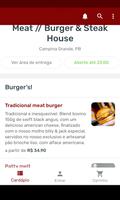 Meat // Burger & Steak House ảnh chụp màn hình 1