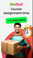 Wefast: Parcel Delivery App الملصق