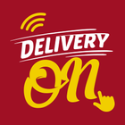 Delivery On - Sua fome OFF Zeichen