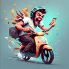 Delivery Man fake call 圖標