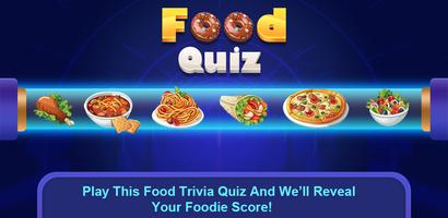 Food Quiz plakat