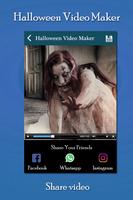 Halloween Video Slideshow Maker captura de pantalla 2