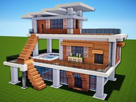 New Modern House For Minecraft syot layar 3