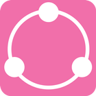 Share Pink icône