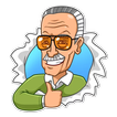 Stickers Stan Lee