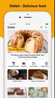 Delish الملصق