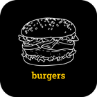 Homemade burgers icône