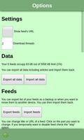 RSS reader capture d'écran 3